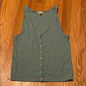 Forever 21 henley tank top